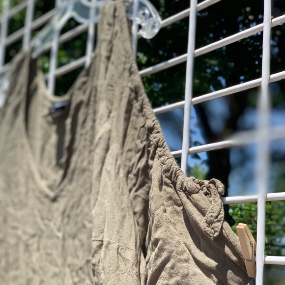 Off shoulder olive green blouse - Picture 4 of 5